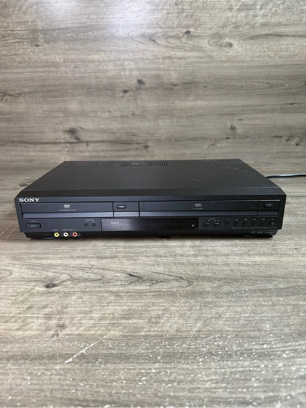 Sony SLV-D380P DVD VHS VCR Combo Player Recorder Hi-Fi Stereo Tested No Remote